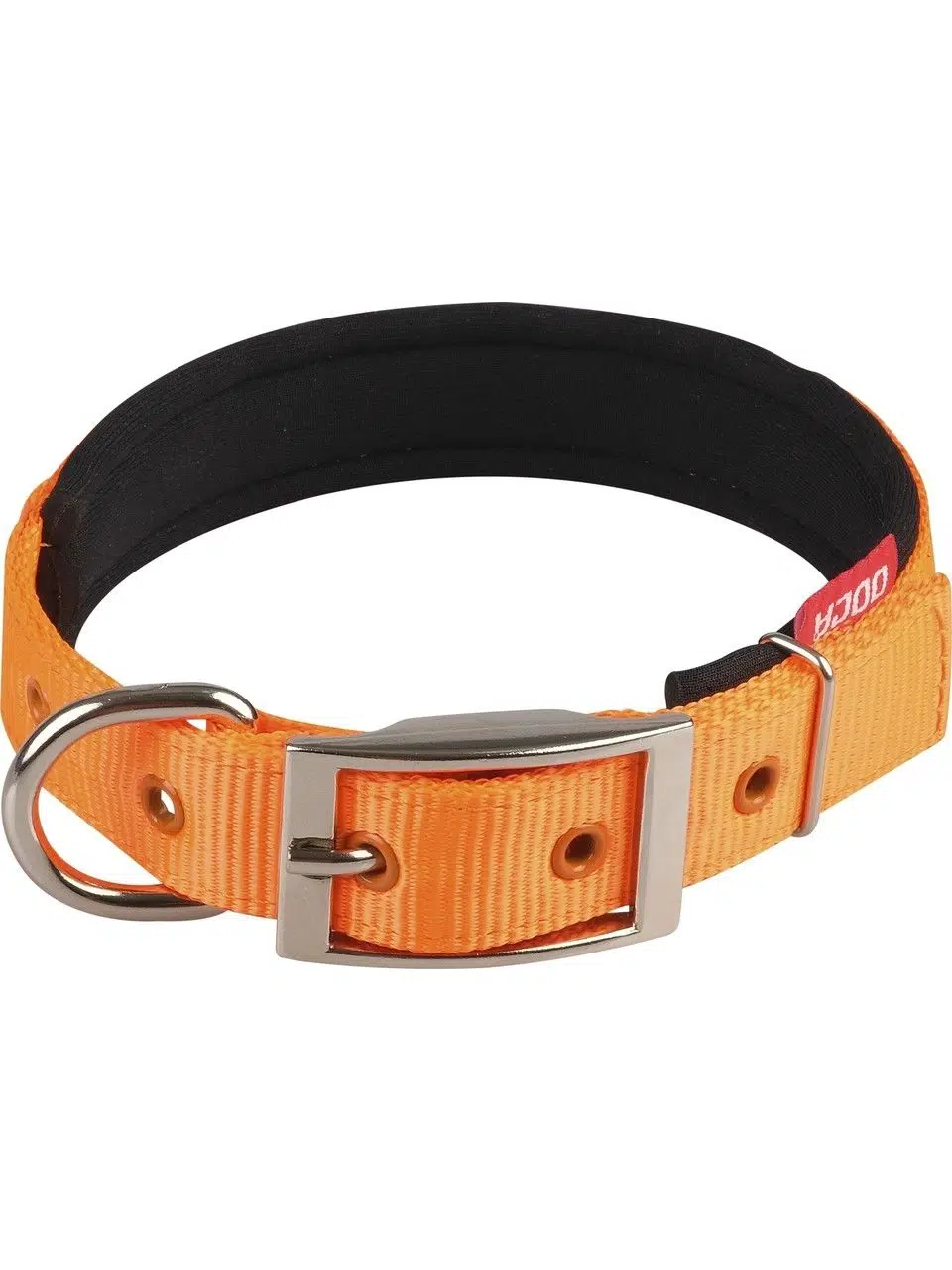 Doca KP 80cm Büyük Irk Dokuma Boyun Tasması Turuncu