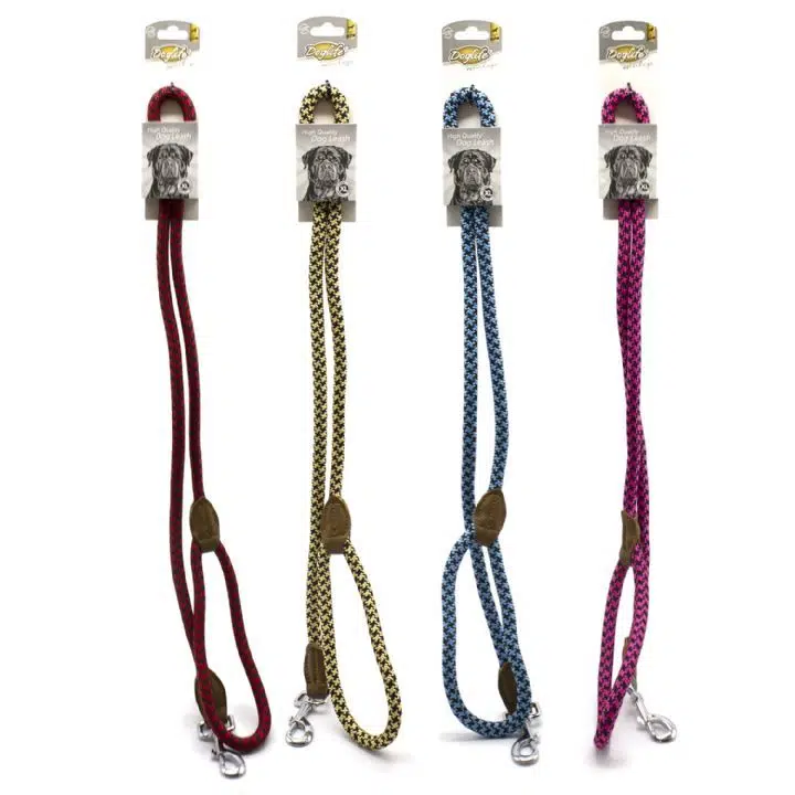 Doglife desenli fitil gezdirme tasma 12mm*120cm 203165