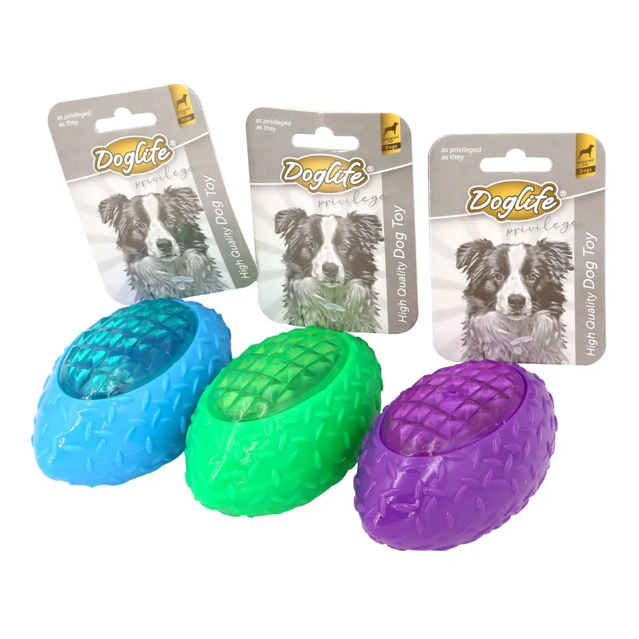 Doglife Köpek Oyuncak Işıklı Kauçuk Beyzbol Topu 203522