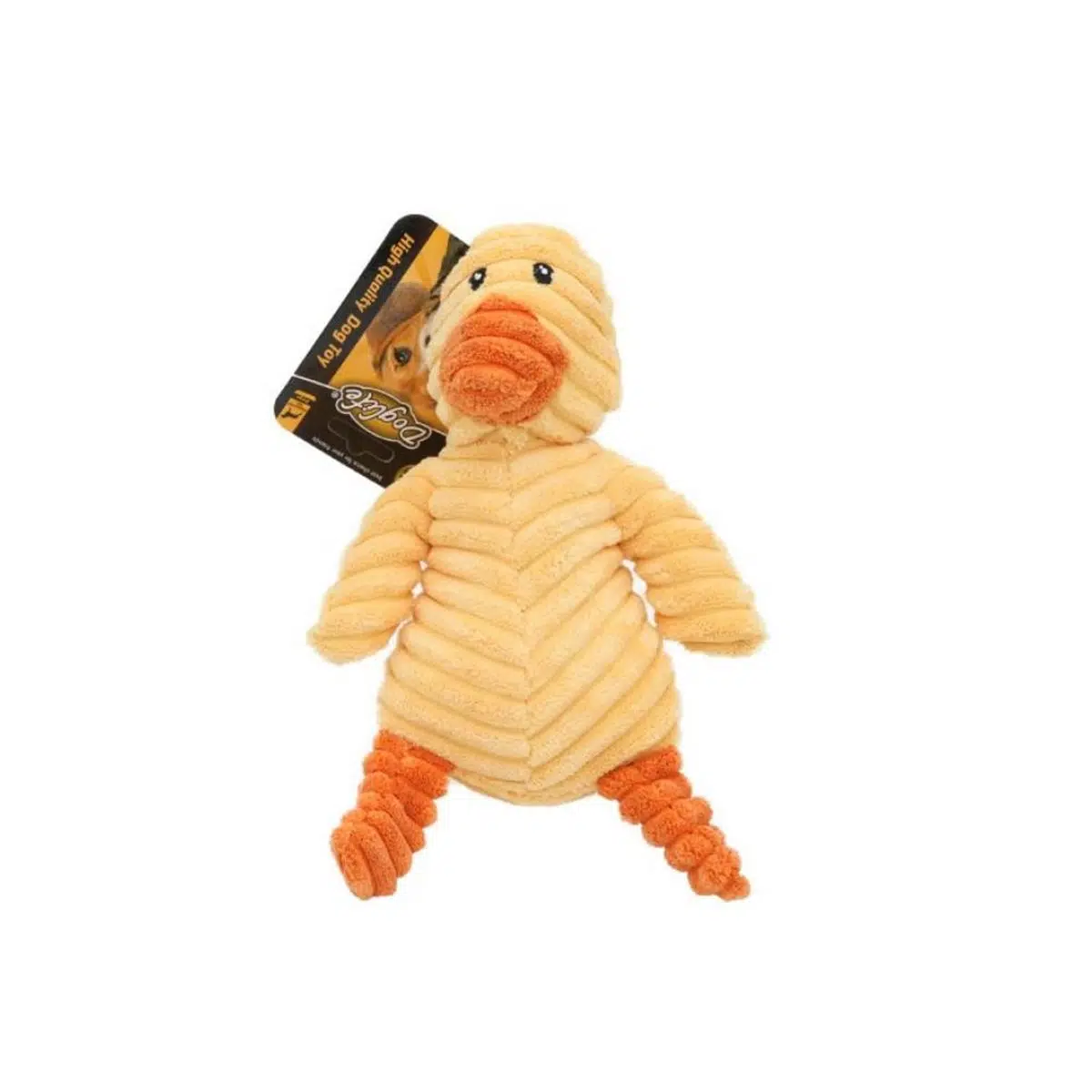 Doglife Köpek Oyuncak Sesli Peluş Sarı Ördek 25CM