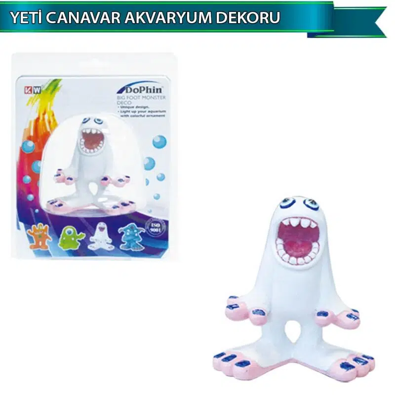 Dophin Akvaryum Dekoru Canavar Yeti U-768