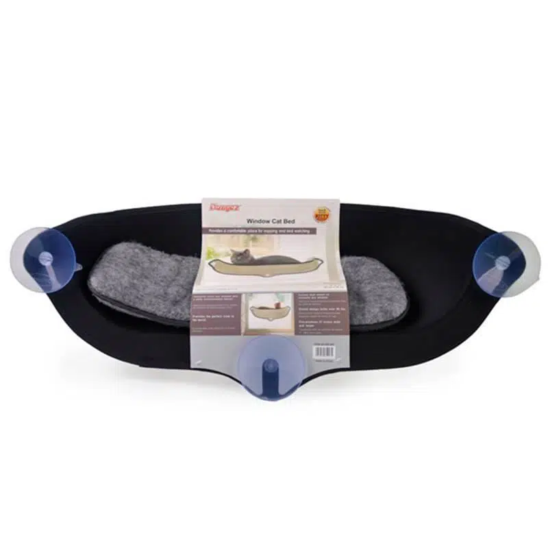 Dougez Cam Önü Vantuzlu Kedi Yatağı DS-243