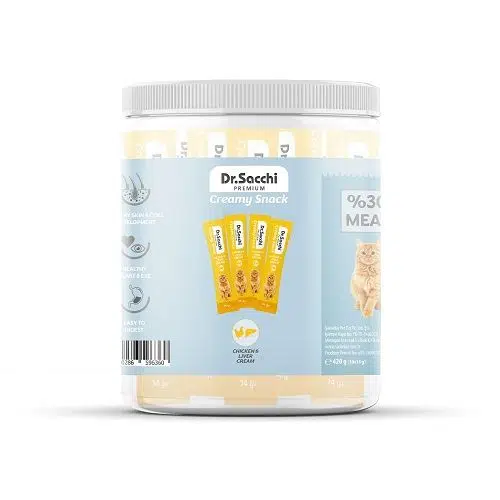 Dr.Sacchi Creamy Tavuklu Ciğerli Sıvı Kedi Ödülü 30 Lu