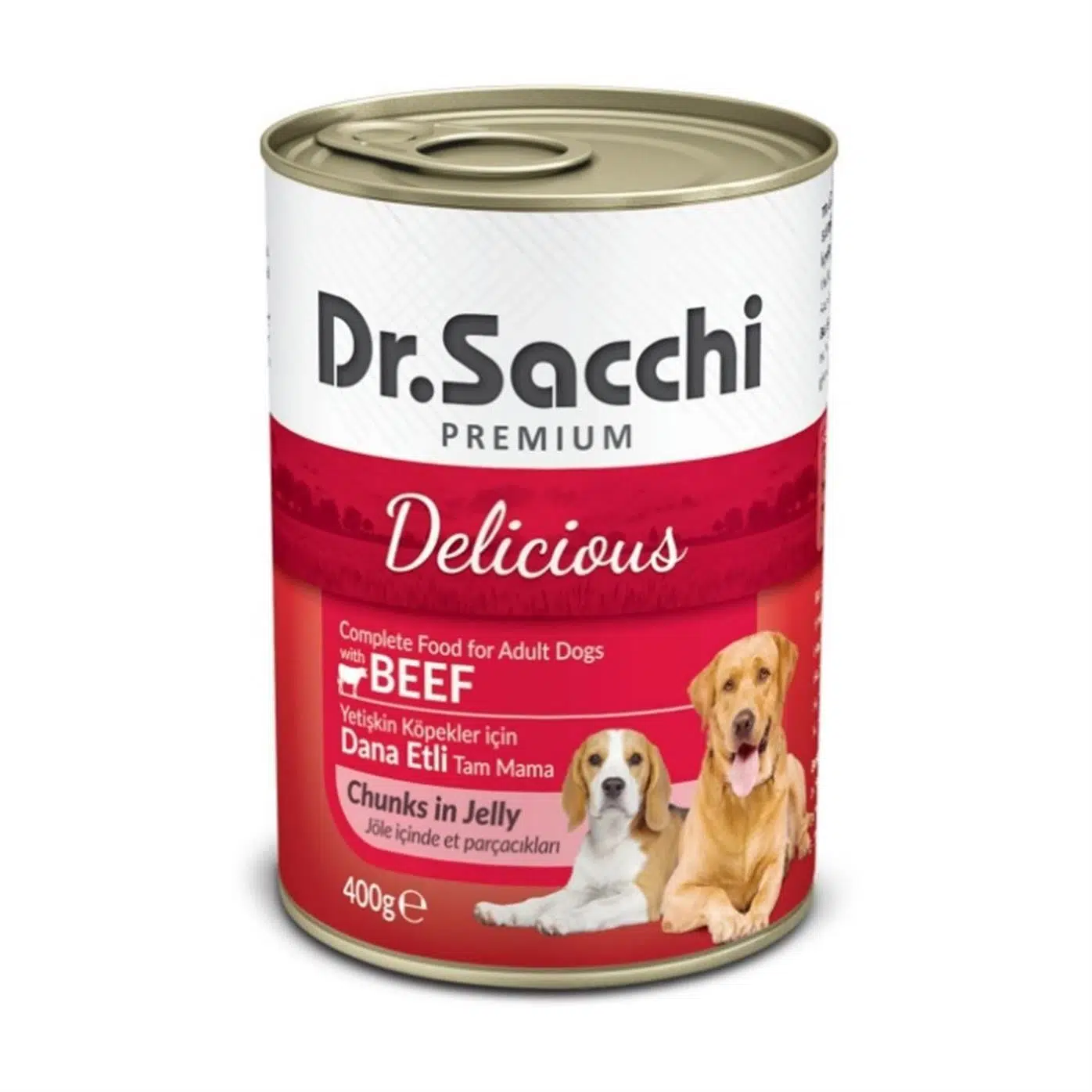 DR. SACCHİ KP SIĞIR ETLİ KONSERVE 400 Gr
