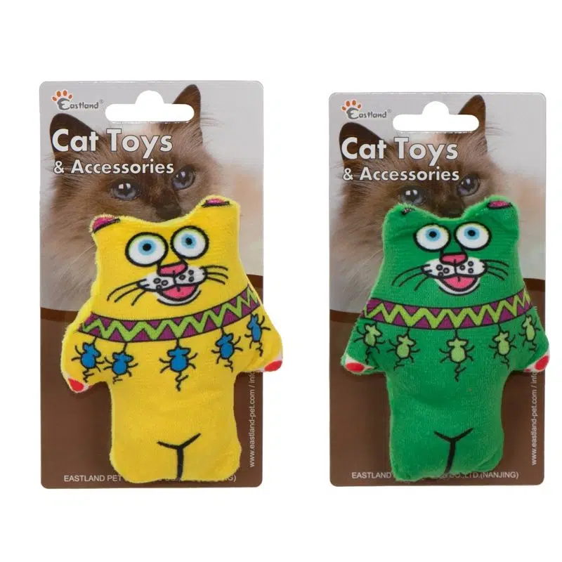 Eastland Kedi Otlu Öten Peluş Kedi 11,5cm 520-551553