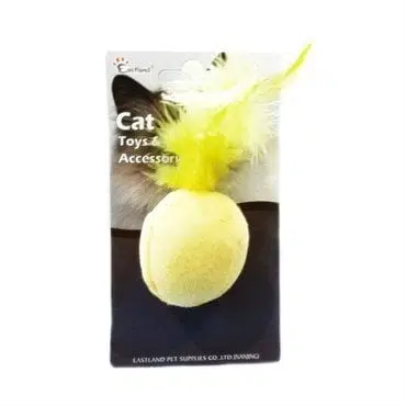 Eastland Kedi Otlu Tüylü Top Kedi Oyuncağı