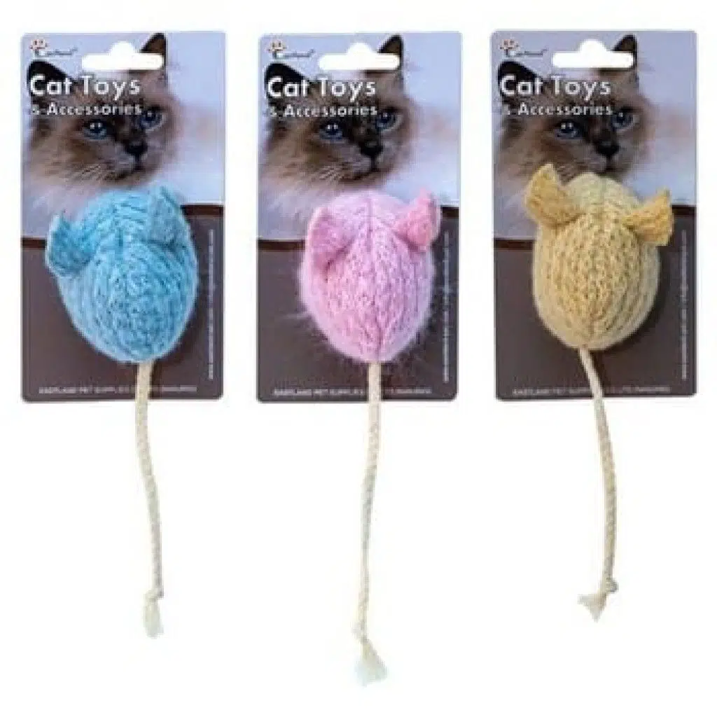 Eastland kedi oyuncak örme ipli fare ct19293