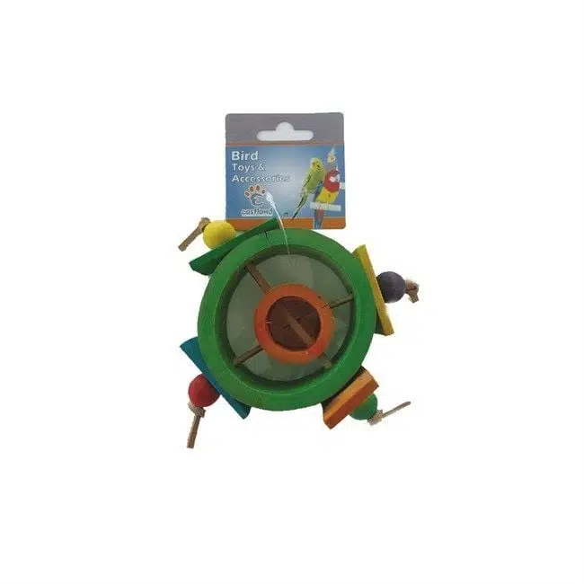 Eastland tüneğe takılan bambu kuş oyun halkası A337