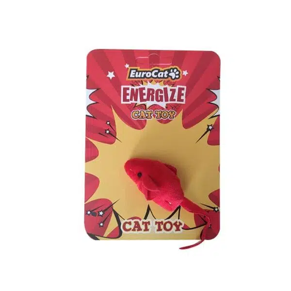Eurocat kedi oyuncak kadife kumaş minik fare t9152