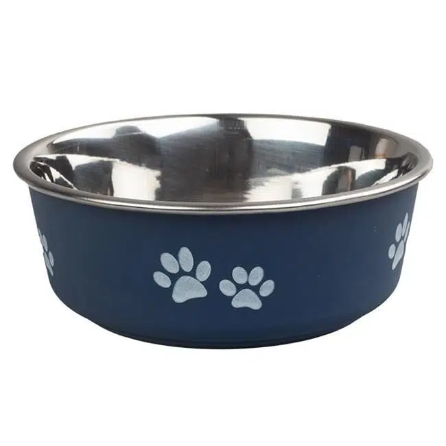 Eurodog Lacivert Çelik Mama Kabı 12 cm 300ml 24444