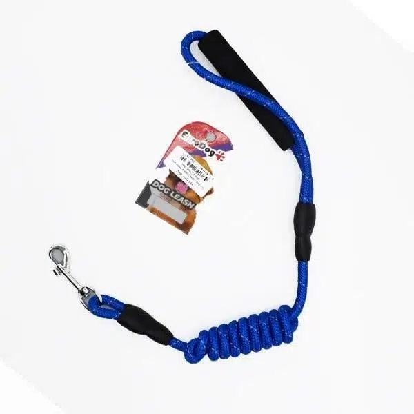 Eurodog Reflektörlü Gezdirme İpi Mavi 120cm