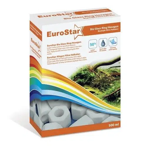Eurostar Bio Glass Ring Hexagon Filtre Malzemesi 500ml