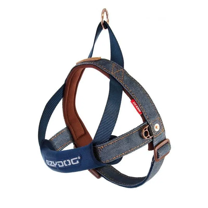 EZYDOG QUICK FIT HARNESS S DENIM HQSD