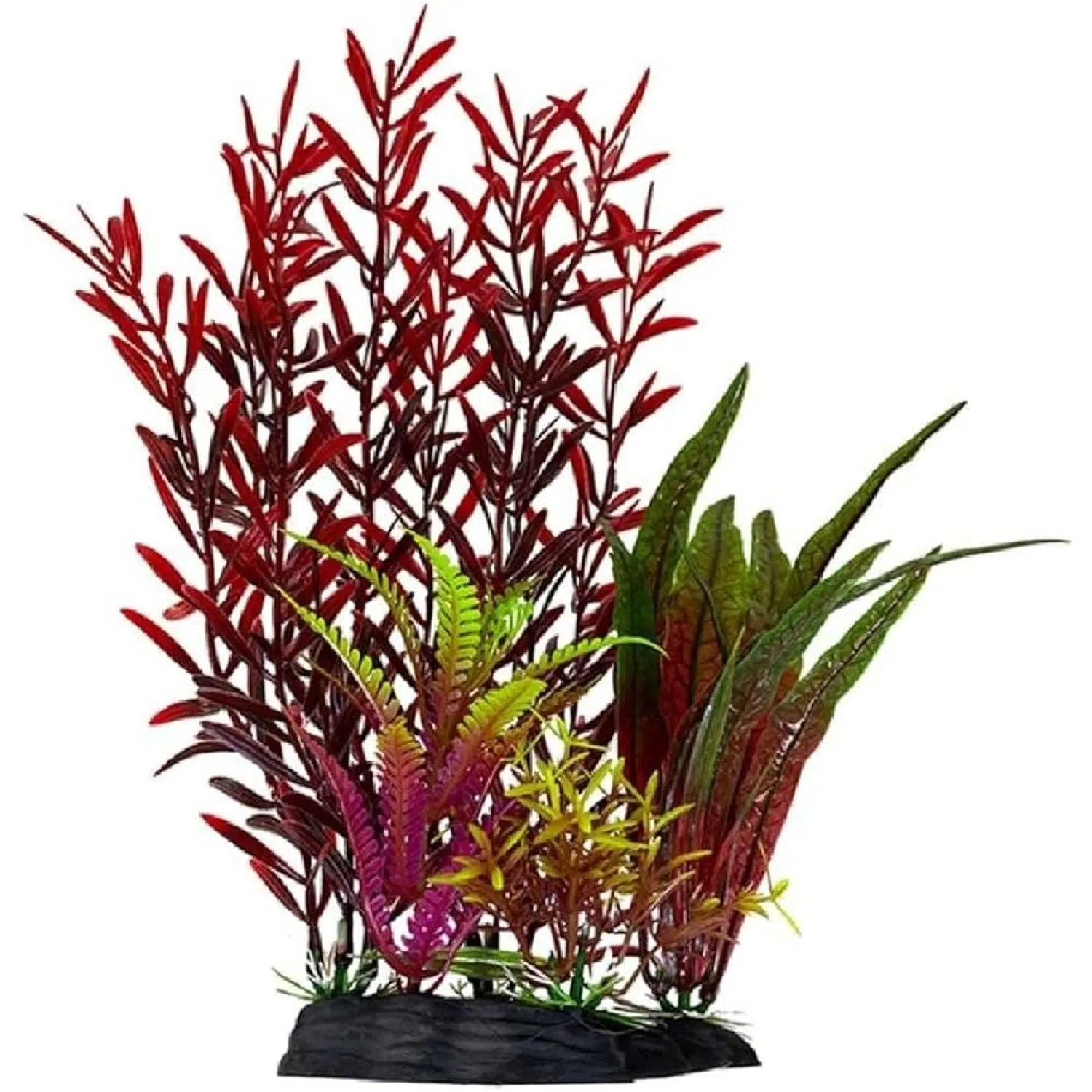 Fancy Fish Akvaryum Dekoru Platik Bitki 28 cm M1158