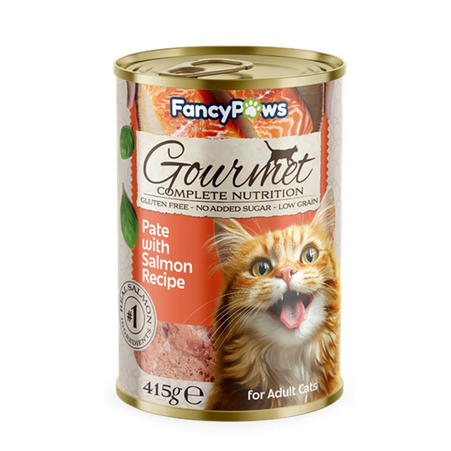 FANCY PAWS SOMONLU KONSERVE #PATE 415 GR