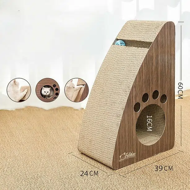 Felidae Mukavva Tırmalama Üçgen XLarge