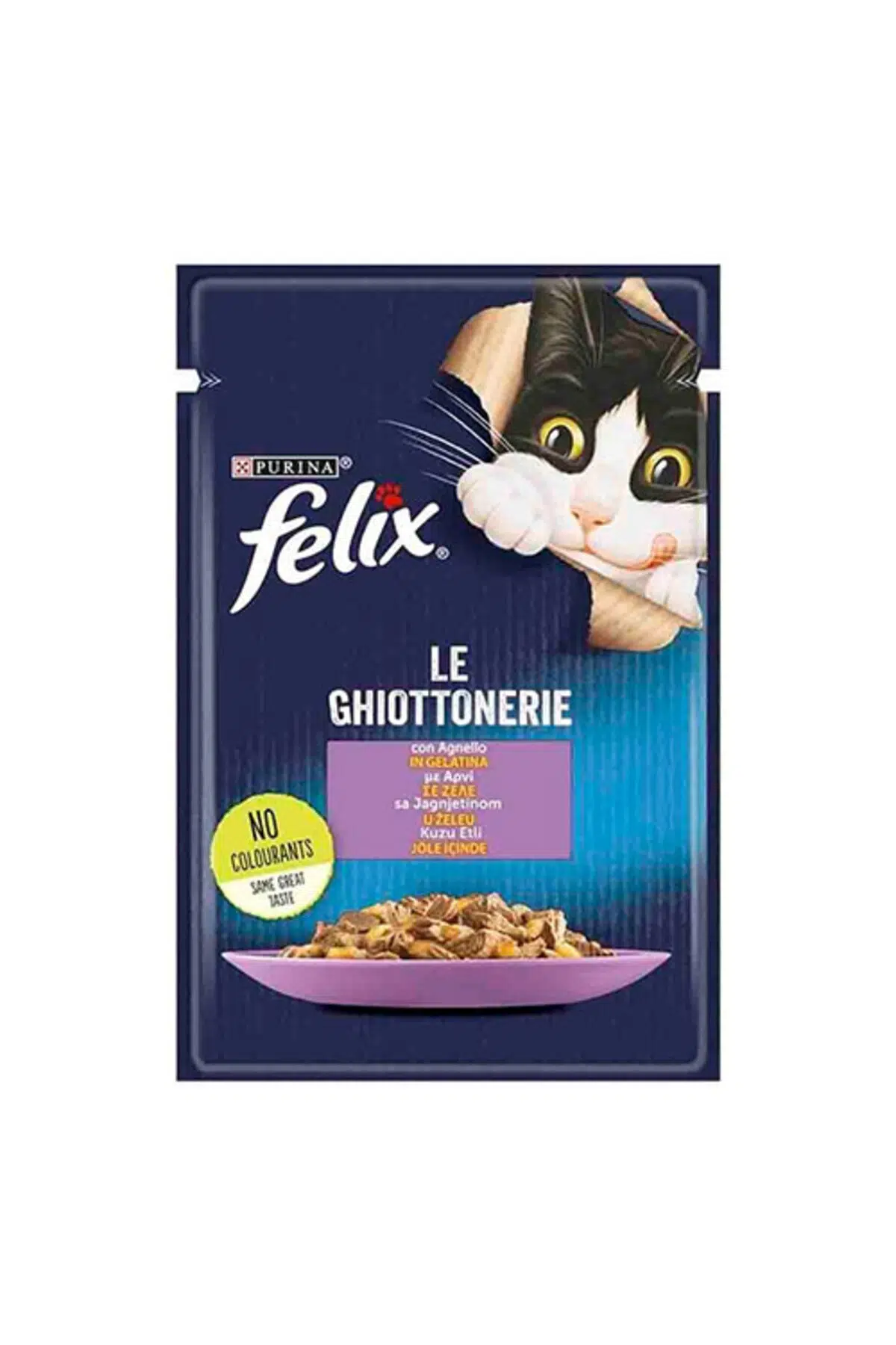 Felix Kuzu Etli Kedi Yaş Mama 85 Gr