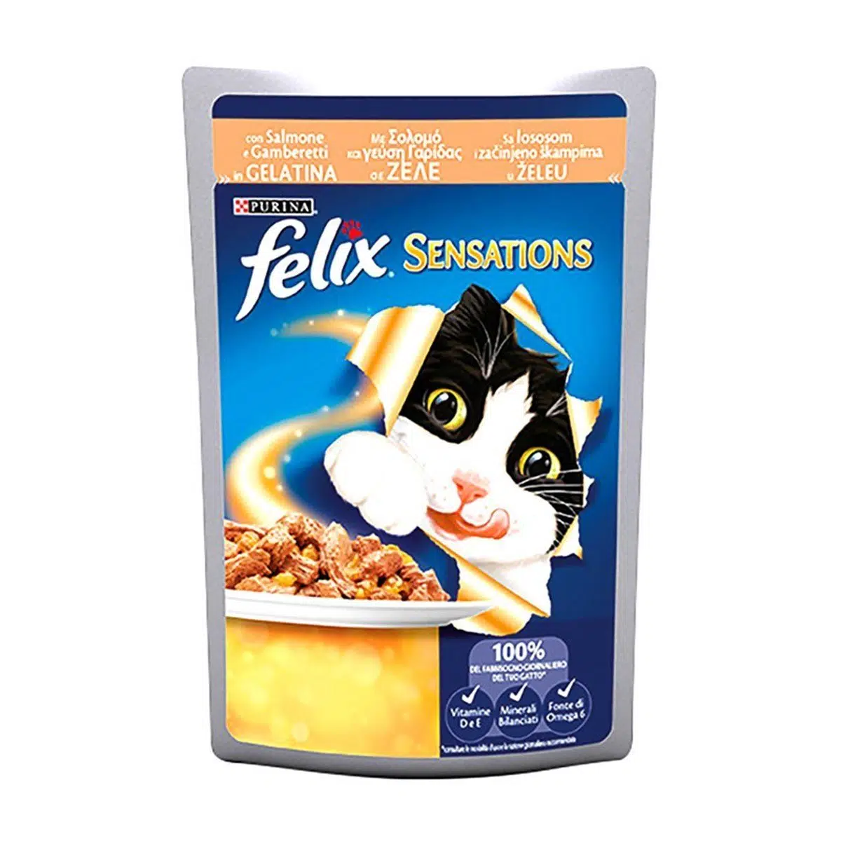 Felix Somonlu Karidesli Kedi Konservesi 85 Gr