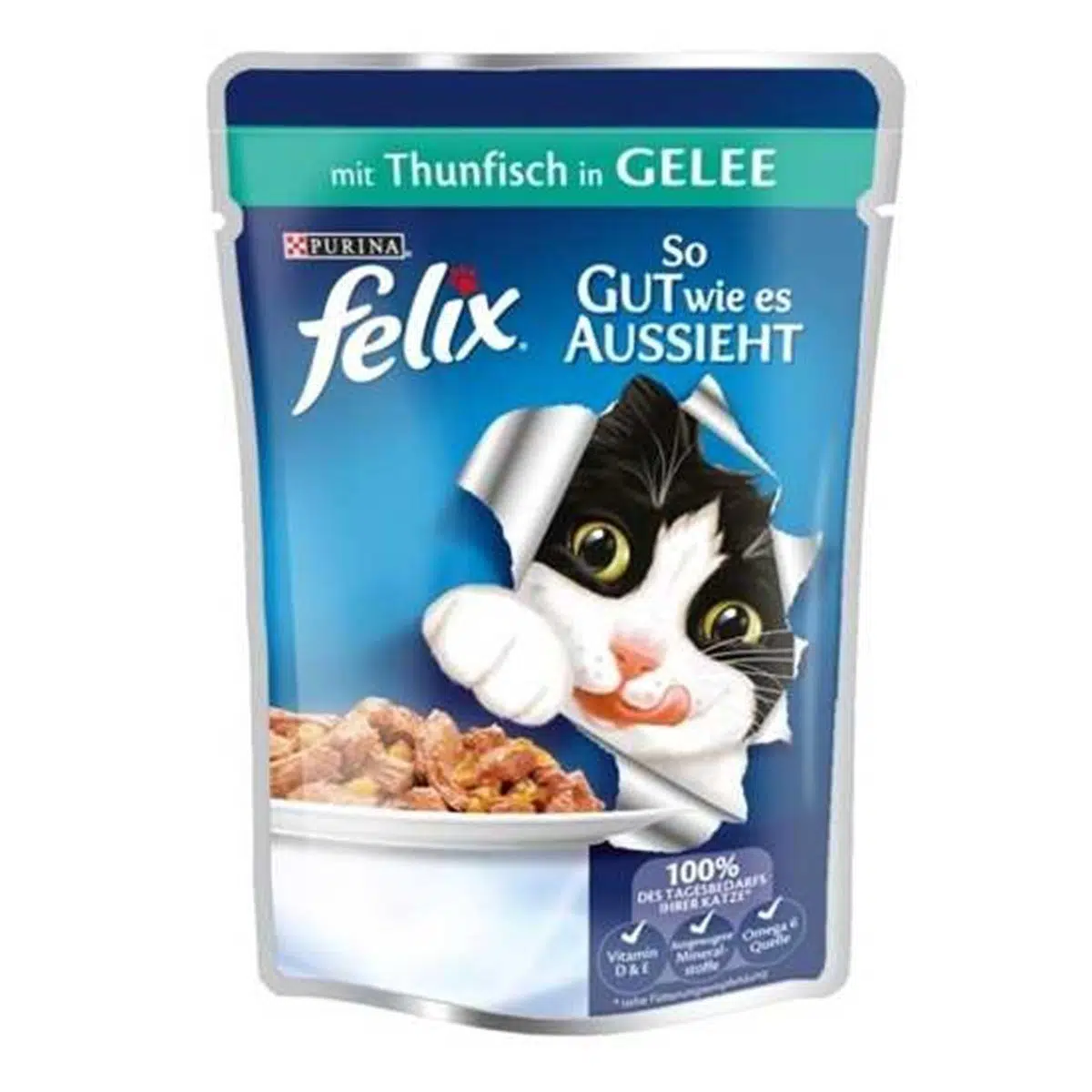 Felix Ton Balıklı Kedi Yaş Maması 85 Gr