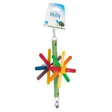 Fırfırlı Ahşap Kuş Oyuncağı