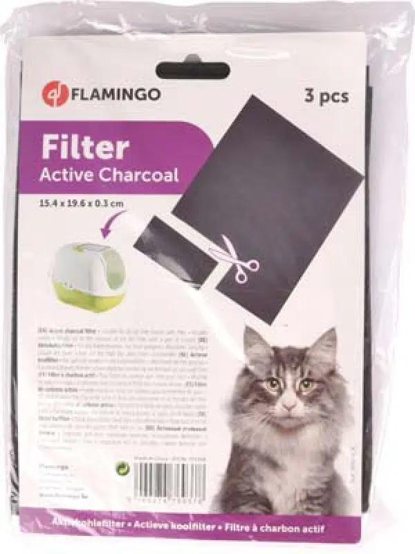 Flamingo Carbon Tuvalet Filtresi 3'lü Paket