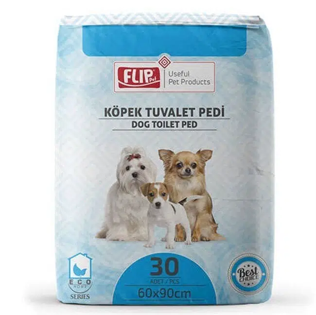Flip Köpek Çiş Pedi 60 x 90 Cm 30'Lu Paket