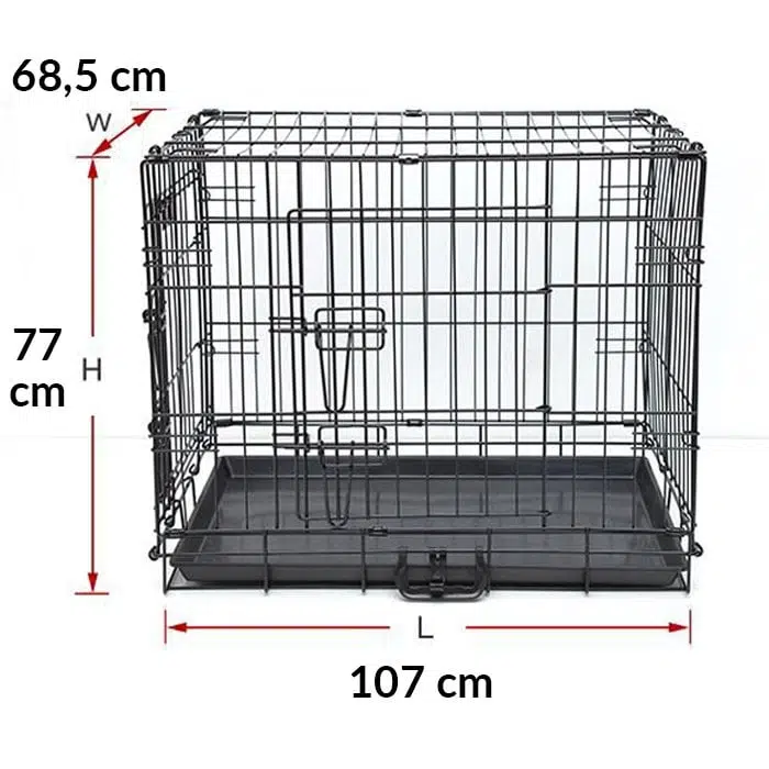 Flip Köpek Kafesi XL 107*68*77CM PILN-004