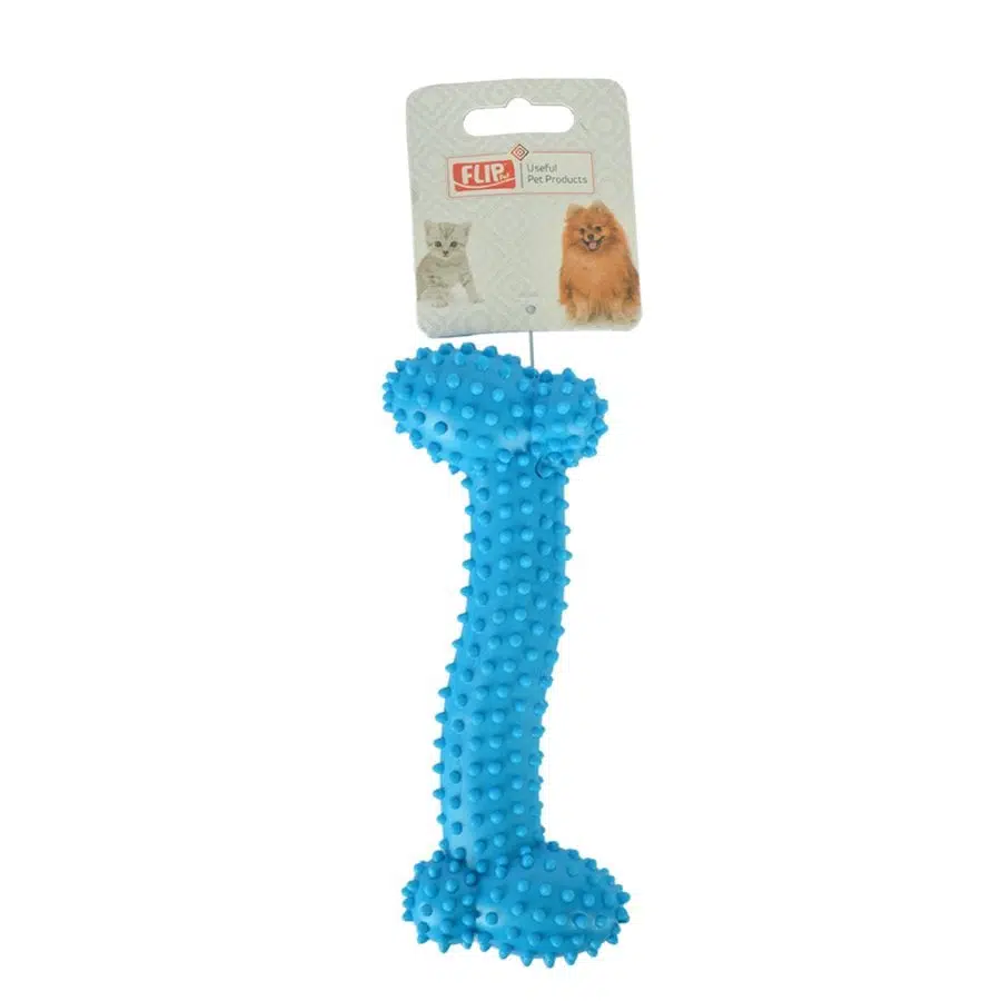 Flıp köpek oyuncak kauçuk diş kaşıma kemiği tprx007
