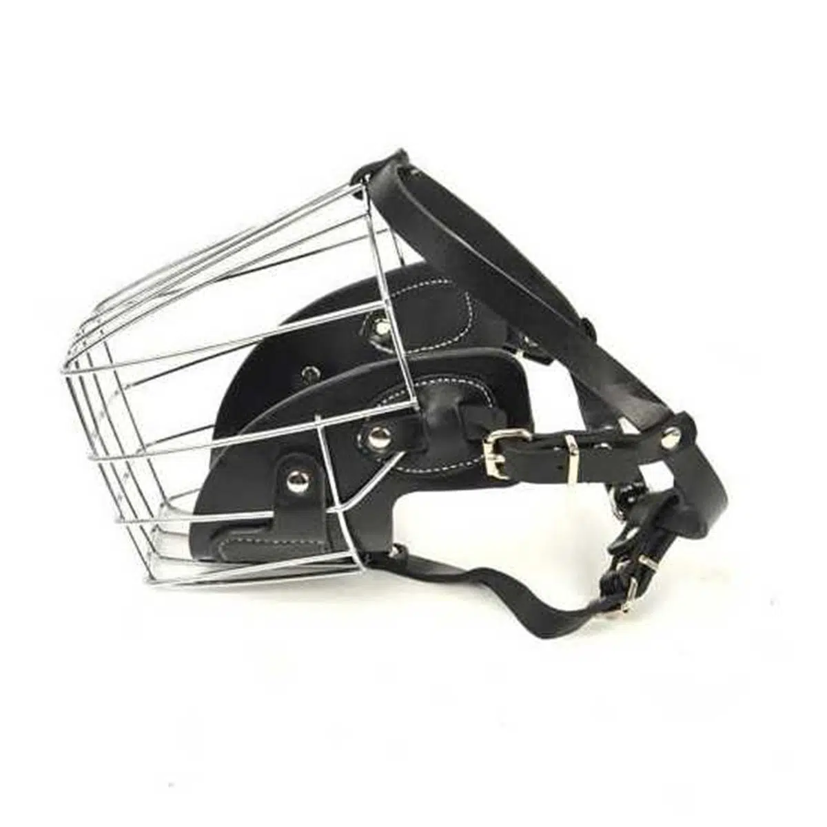 Flip Metal Deri Köpek Ağızlığı XL SL302 PISL-074