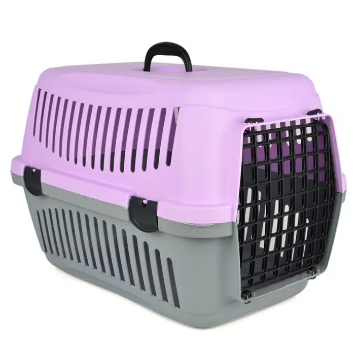 Flip Plastik Kedi Köpek Taşıma Kabı Orta 57*40*40h FLPK-072