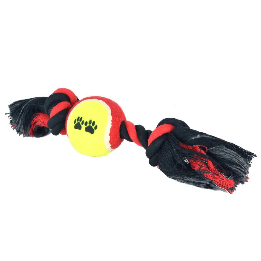 Flip Tenis Toplu Köpek Diş Kaşıma İp Oyuncağı RT120552