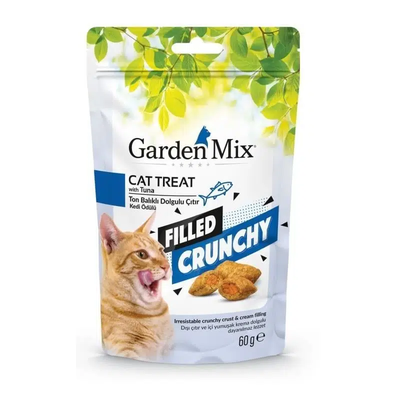 Garden Mix Crunchy İç Dolgulu Ödül Ton balıklı 60gr