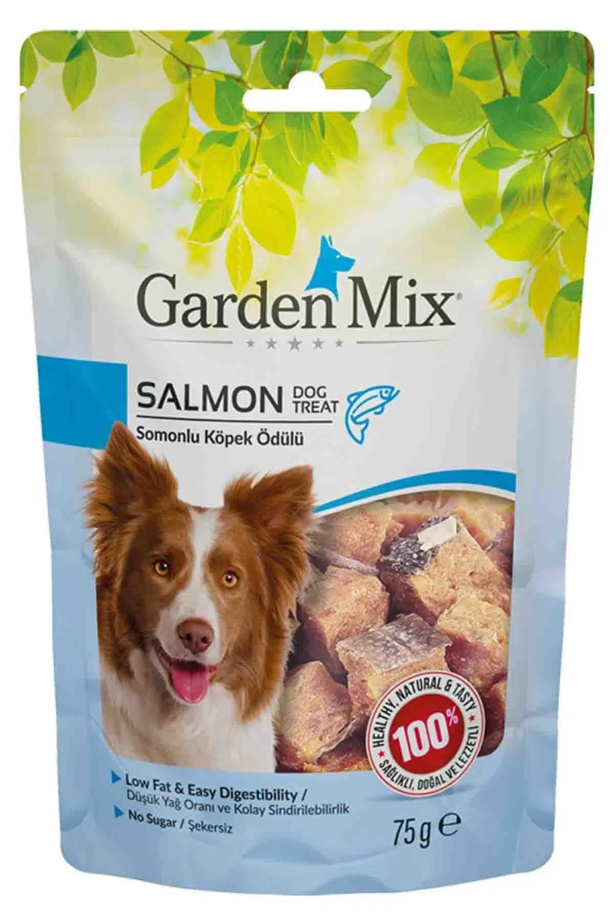 Garden mix köpek ödülü somonlu 75gr