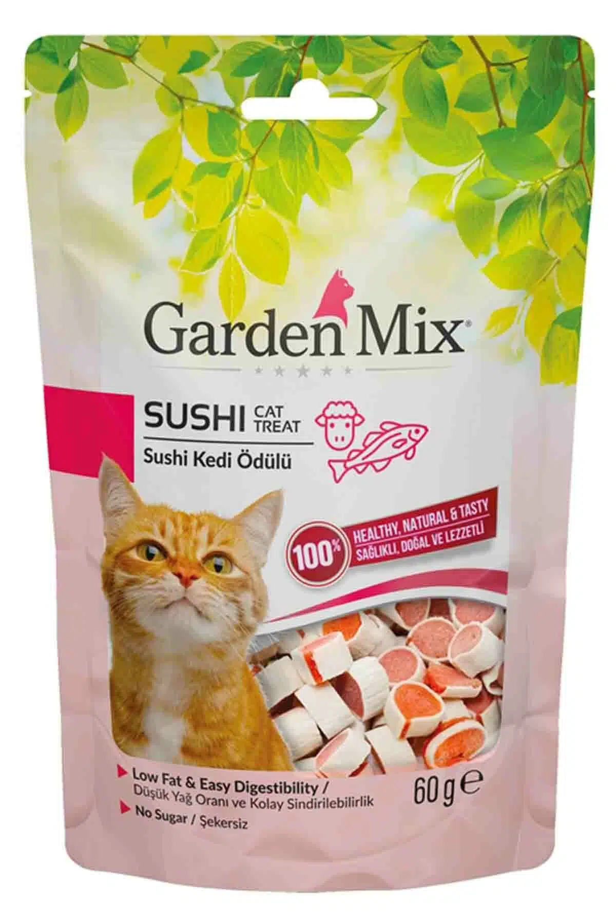 Gardenmix Kedi Ödülü Kuzulu Sushi 60gr