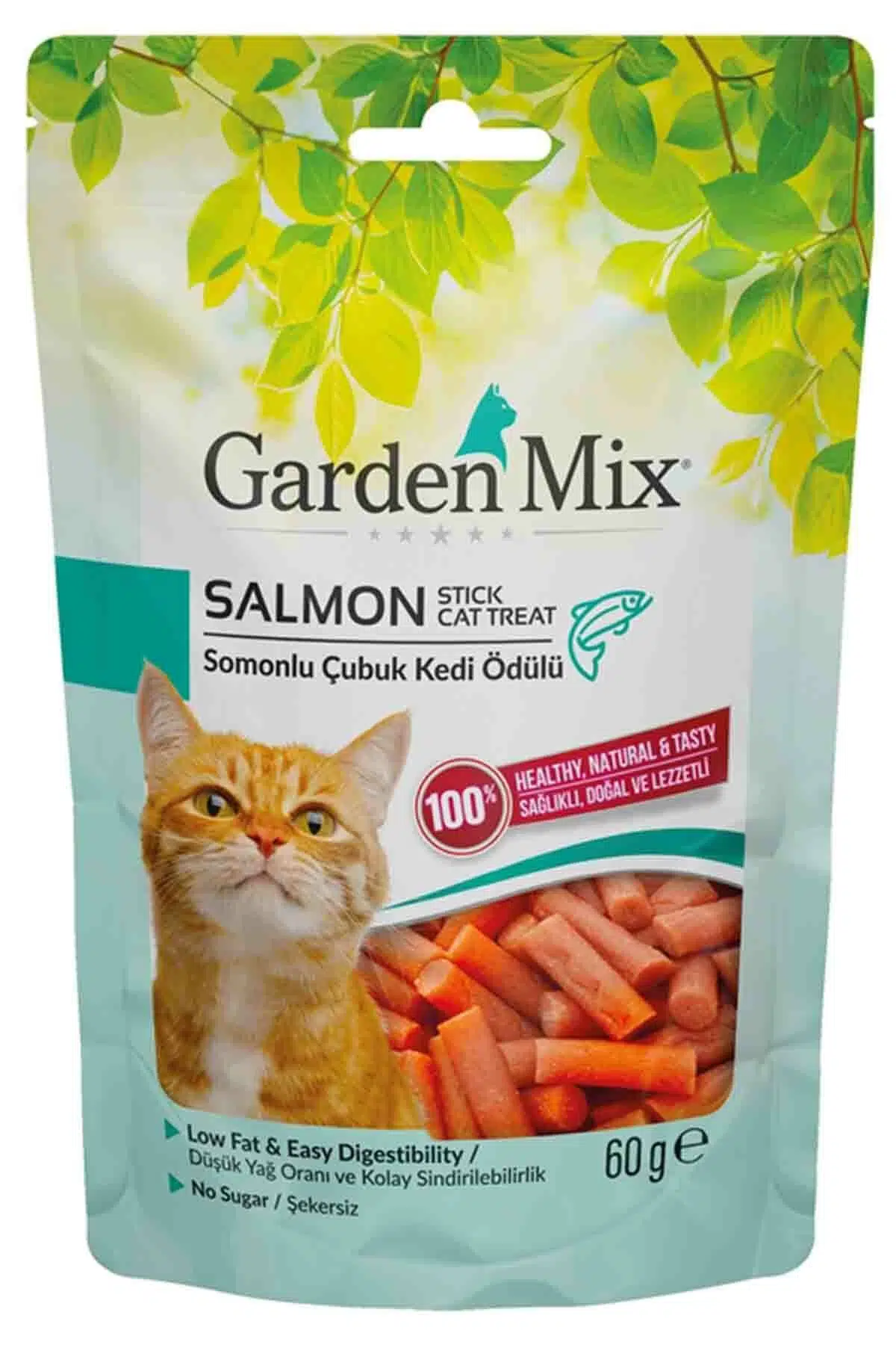 Gardenmix Kedi Ödülü Somon Mini Stick 60gr