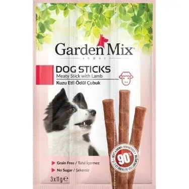Gardenmix Sticks Kuzu Etli Köpek Ödül Maması