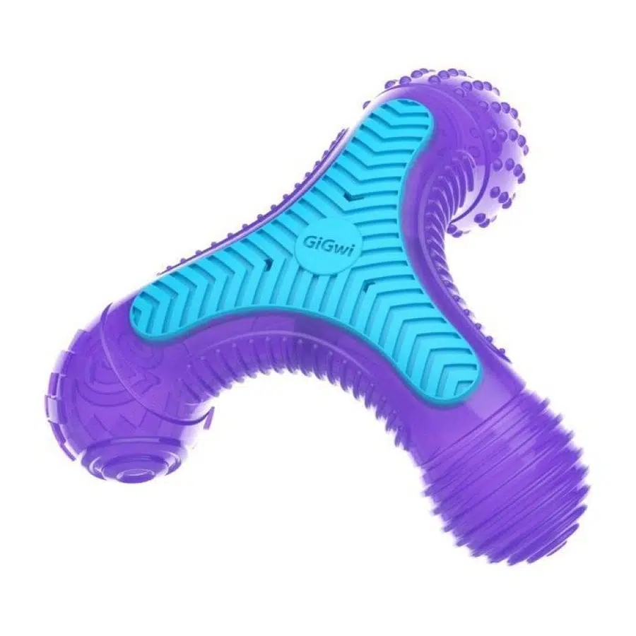 Gigwi Köpek Diş Kaşıma Oyuncağı Üçgen 3 Farklı Sesli 8491