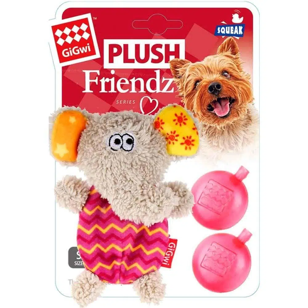 Gigwi Köpek Oyuncağı Sesli Fil Peluş 6227