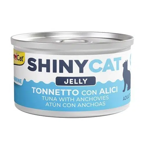 Gimcat Shinycat Jelly Tuna Balığı Ançuez Kedi Konservesi 70 Gr