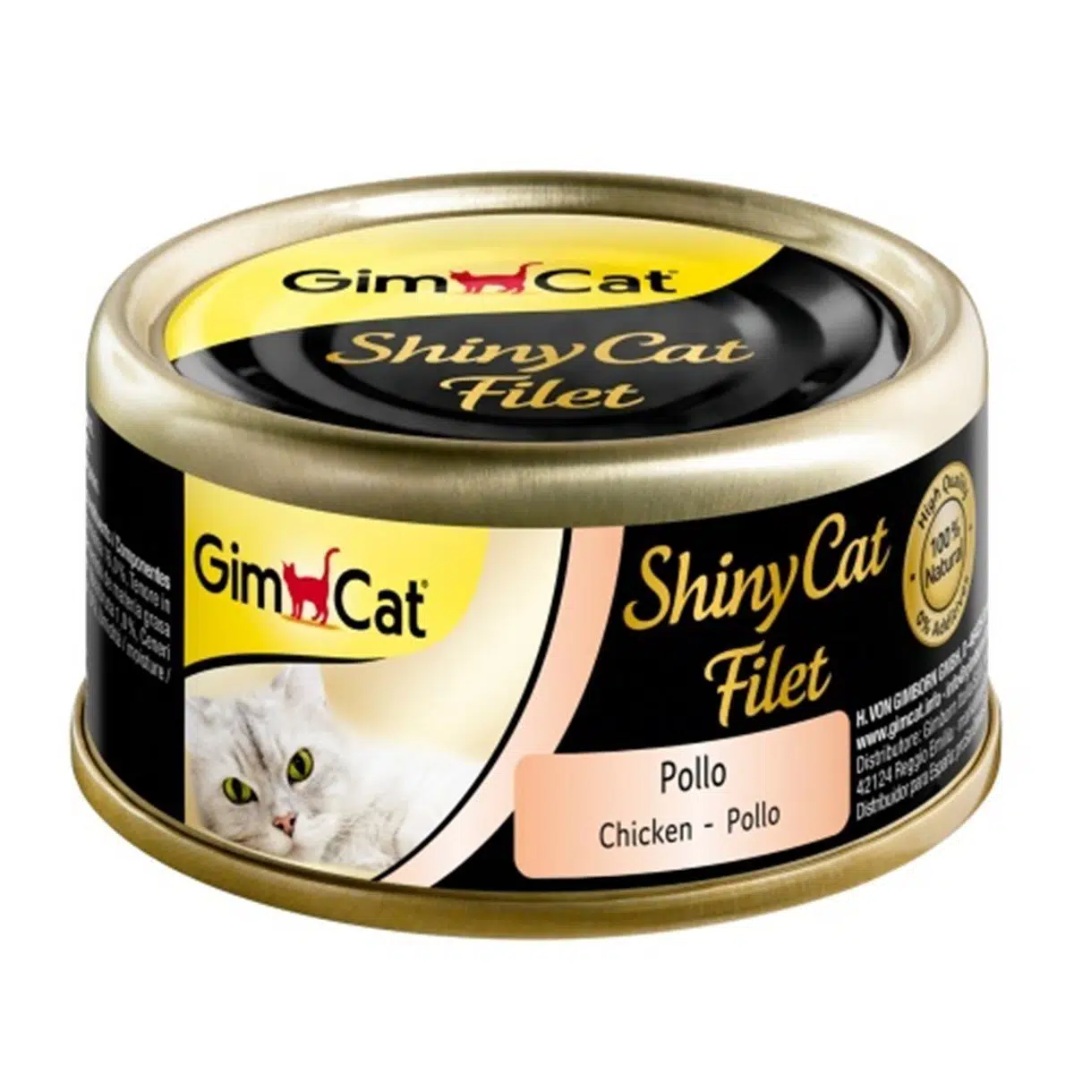 Gimcat Shinycat Kıyılmış Tavuk Fİletolu Kedi Konservesi 70 Gr