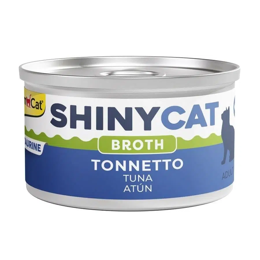 Gimcat Shinycat Kıyılmış Tuna Balıklı Kedi Konservesi 70 Gr Broth