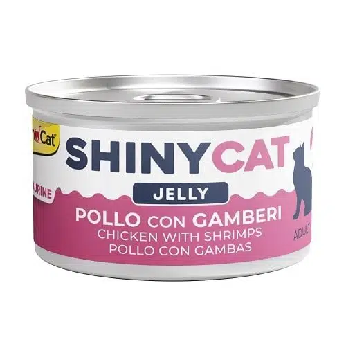 Gimcat Shinycat Tavuklu Karidesli Konserve Maması 70 Gr