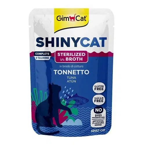 Gimcat Shinycat Ton Balıklı Kısırlaştırılmış Kedi Yaş Mama 70 Gr