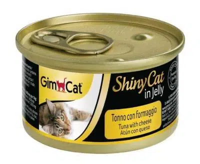Gimcat Shinycat Ton Balıklı Peynirli Kedi Konservesi 70 Gr