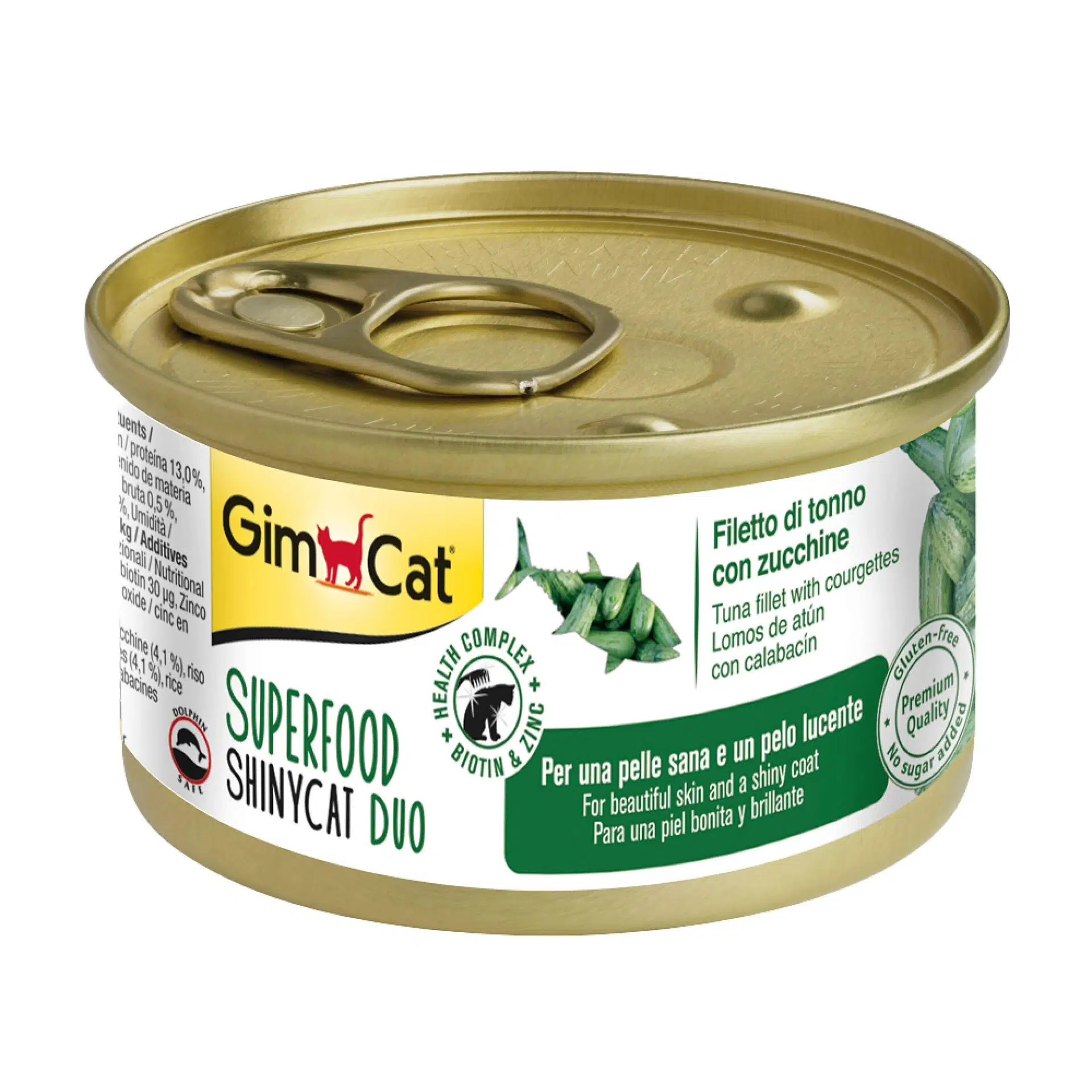GimCat Superfood Ton Balıklı ve Kabaklı Yetişkin Kedi Konservesi 70gr