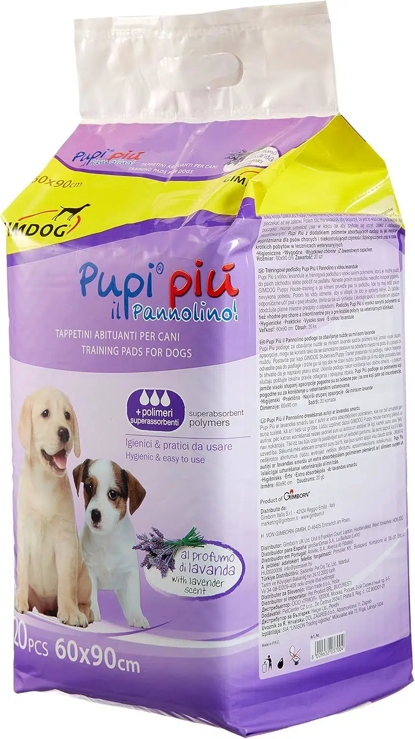 Gimdog Lavanta Kokulu Köpek Çiş Pedi 20'Li - 60x90cm