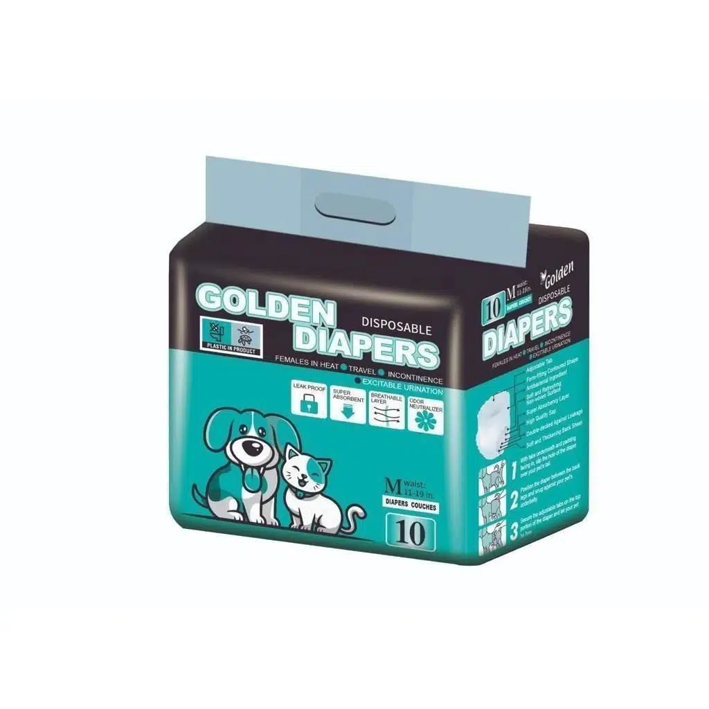 Golden Köpek Regl Külot Bezi M 28-48 Cm 10lu