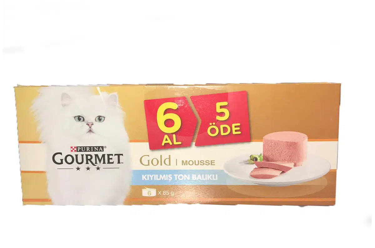 Gourmet Gold Kıyılmış Ton Balıklı Kedi Konservesi 85 Gr - 6 Al 5 Öde