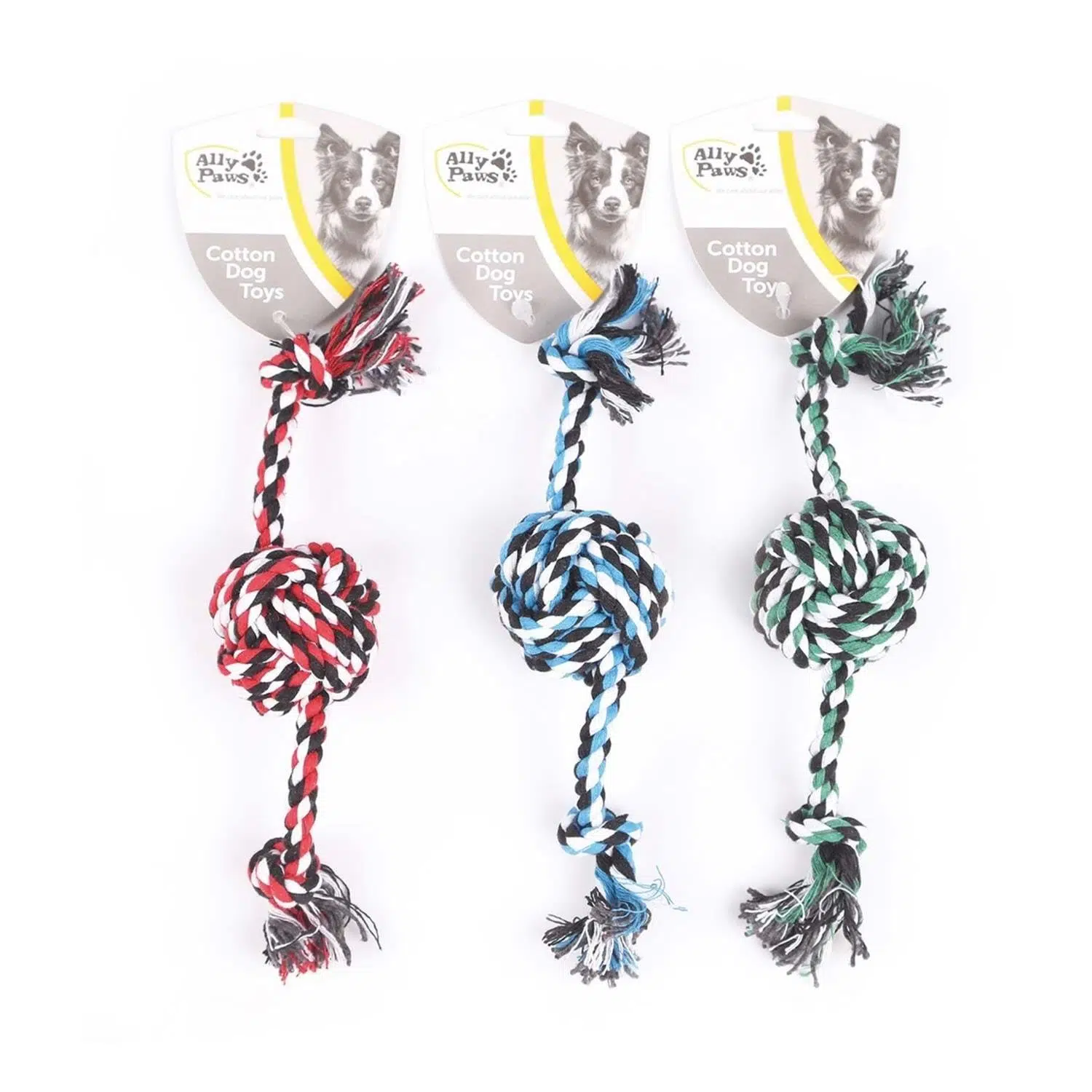 Ally Paws Köpek Diş İpi Düğümlü Toplu 30 Cm 1 Adet