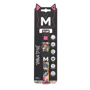 M-pets Köpek Boyun Tasması Graffiti Desenli M 10866799